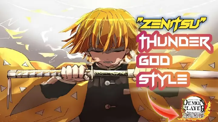 ZENITSU GOD OF THUNDER (Demon Slayer) FULL HD