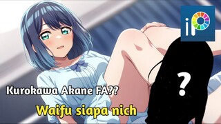 KUROKAWA AKANE FANART, TUTORIAL PERSPEKTIF DRAW