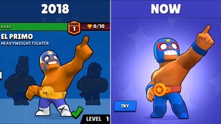 dulu vs sekarang || brawlstars