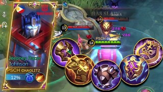 JOHNSON (FULL TANK BUILD) JOHNSON TANK IS MUCH AGGRESSIVE | BEST BUILD & EMBLEM S27 | MOBILE LEGENDS