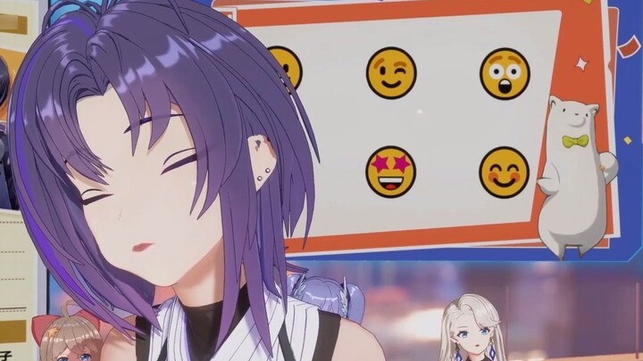 Lele's yellow bean expression imitation show