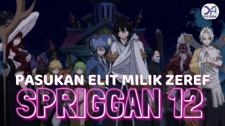 Pasukan Elit Khusus Milik Zeref !! Berikut Seluruh Anggota Spriggan 12 Anime Fai