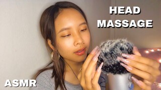 ASMR | FAST HEAD MASSAGE 💆‍♀️ (Fluffy Mic Picking, Nail Tapping, Mic Scratching, etc.)