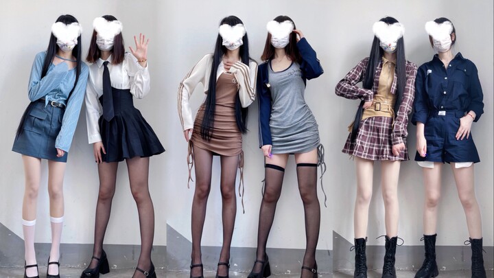 [Double Babies] Autumn Pure and Alluring Style Outfit