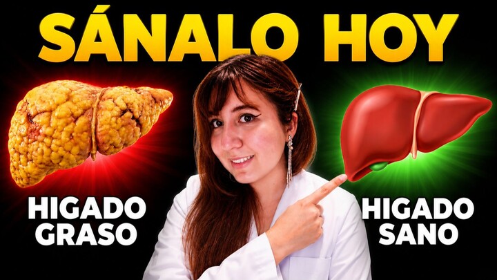 Cómo REVERTIR el Hígado Graso: Síntomas de alerta y Alimentos que debes evitar hoy