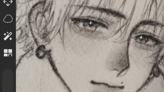 我操同学喜欢的画手是我但不知道我是画手本人