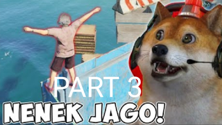 NENEK JAGO PENANTANG MAUT!! PARKOUR DI ATAS LAUT!! - GTA 5 Mod Indonesia PART 3