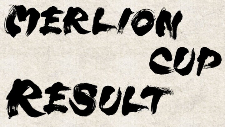 Singapore Wotagei Competition【Merlion Cup】Results