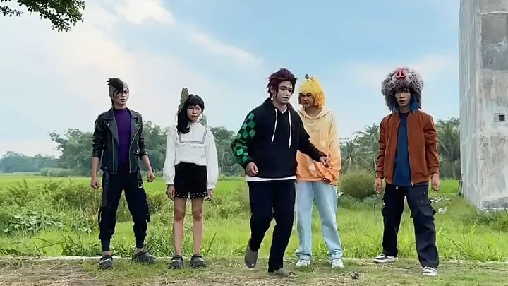 cosplay anime: main petak umpet squid game
