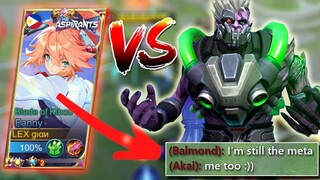 FANNY BEST BUILD DEALING AKAI AND BALMOND WITH META LOUYI | TOP GLOBAL FANNY GAMEPLAY | MLBB