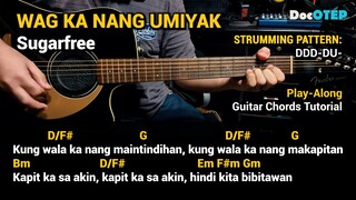 Wag Ka Nang Umiyak - Sugarfree (2006) Easy Guitar Chords Tutorial with Lyrics Part 1 SHORTS REELS