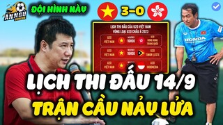 🔴 Lịch Thi Đấu Bóng Đá Hôm Nay 14/9: U20 Việt Nam vs U20 Hong Kong, Trận Cầu Hấp Dẫn Đầy Ắp Tin Vui