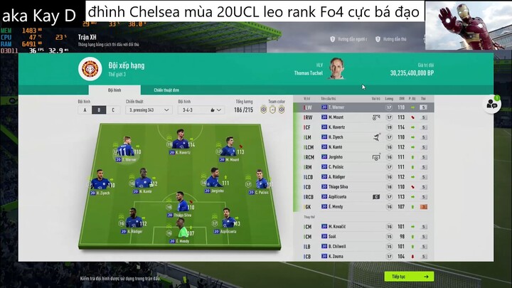 CHELSEA UCL20 len lỏi giữa dàn cầu thủ mùa mới  #27