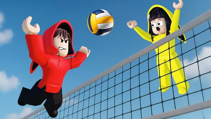 Yuta, Mio Dan Baby Celine Olahraga Voly Yang Seru  ROBLOX