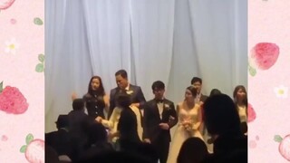 BLACKPINK智秀亲哥哥结婚啦，不只亲姐姐，Lisa妈妈和Rosé爸爸也来了呀