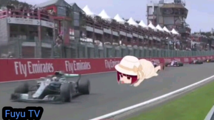 Arima Kana having a race😁