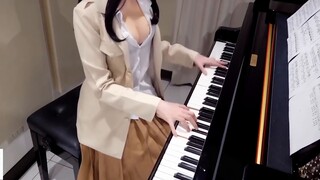 【Come and learn piano with me】Attack on Titan The Final Season OP2 The Rumbling TV-SIZE SiM Attack o