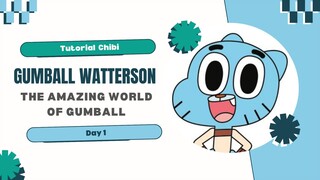 Tutorial Chibi_Gumball Watterson-The Amazing World of Gumball_Day 1