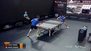 HUANGXUNAN-ANDREI ISTRATE-WTT Feeder Doha 2025-MAIN DRAW-ROUND OF 32