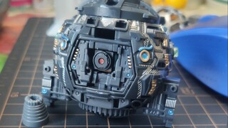 How to insert a camera into the MG card iron ball (steel model)