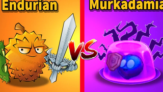 PvZ 2 ENDURIAN vs MURKADAMIA - พืชชนิดใดที่ฆ่าซอมบี้ได้ดีกว่ากัน