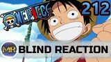 One Piece Episode 212 Blind Reaction - BIG HEART!