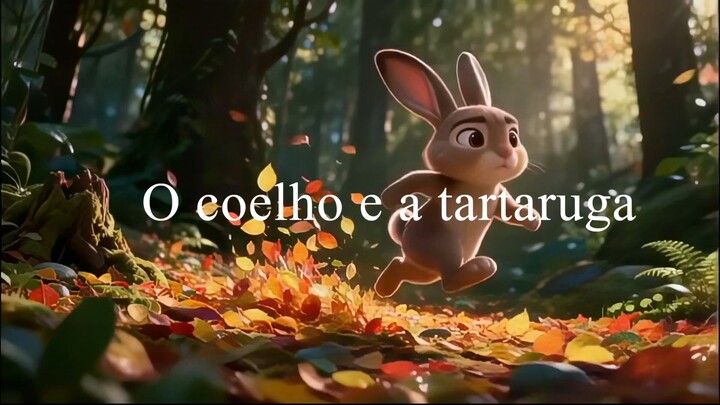 fabula o coelho e a tartaruga