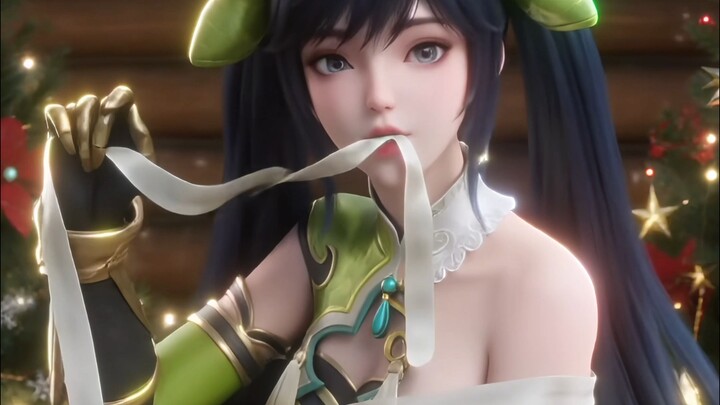 Hypnosis! A Queen’s Christmas Eve! (3D Style Test)