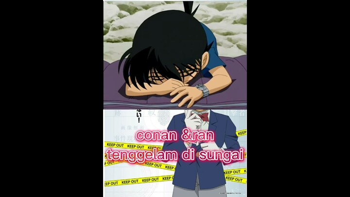 Conan dan ran tenggelam #detective conan#fyp