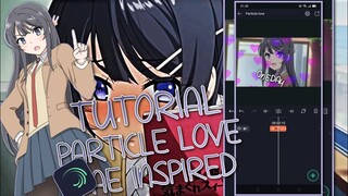 TUTORIAL PARTICLE LOVE AE INSPIRED | ALIGHT MOTION