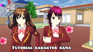 tutorial karakter Rina Tamaki ada 2 sakura school simulator 🌺
