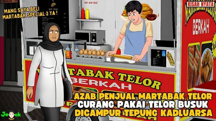AZAB PENJUAL MARTABAK TELOR CULAS PAKAI TELOR BUSUK DAN TEPUNG KADALUARSA