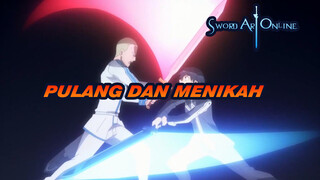 Aku Akan Pulang dan Menikah Setelah Pertarungan Ini, kata Kirito