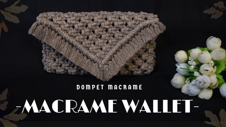 MACRAME WALLET || Dompet Macrame