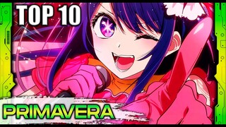 LOS 10 MEJORES ANIMES PRIMAVERA 2023