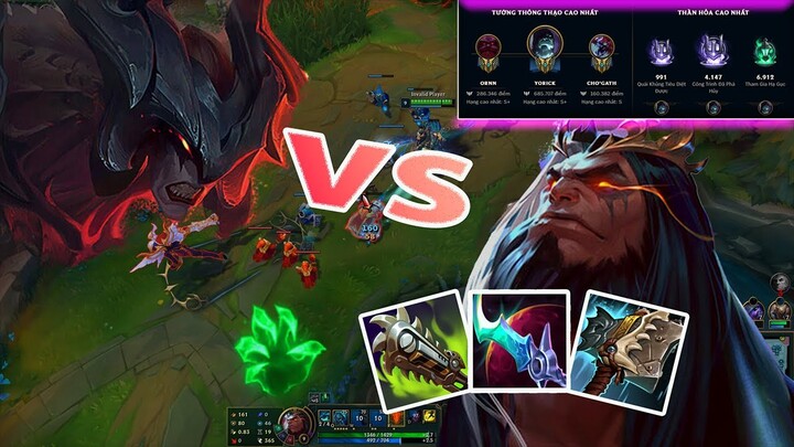 YORICK VS AATROX TOP LANE 600 GAME - V12.19