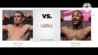 Dustin Jacoby VS Khalil Rountree | UFC Fight Night Preview & Picks | Pinoy Sports Picks