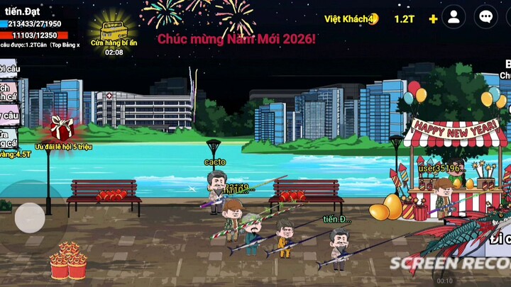 chỉ lấy cần câu và chiêu mới