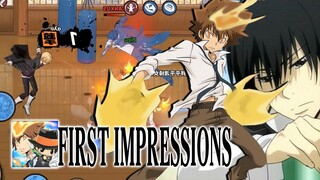 FIRST IMPRESSIONS & GAMEPLAY! / Katekyo Hitman Reborn (CN) - Android