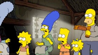 The Simpsons: Cô gái biến thành mẹ rồng, quần áo bị đốt cháy và chiến đấu chống lại Vua đêm độc ác!