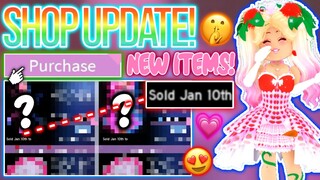 NEW SHOP UPDATE COMING SOON! *NEW ITEMS* ROBLOX Royale High January 2023 Update Tea