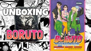 UNBOXING KOMIK BORUTO Volume 11 asmr