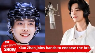 Xiao Zhan joins hands with the brand he endorses to help Olympic athletes "get big points"! He speak