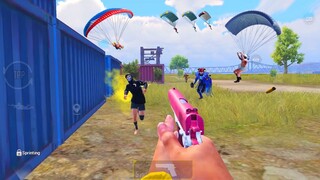 SQUAD WIPE WITH PISTOL😎 Pubg Mobile