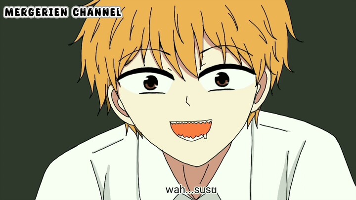 animasi lokal chainsaw man ( denji x makima )