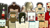 Attack on Titan module: multiple cute giants for you to choose [Minecraft mobile version]