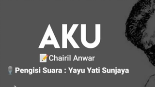 03 Puisi - Aku - Karya Chairil Anwar