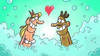 Jacuzzi Dating | Cartoon Box 245 by FRAME ORDER | Hilarious Dating Cartoon