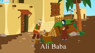 Alibaba dan Empat Puluh Pencuri cerita anak anak animasi kartun