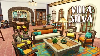 Selvadorada Villa | Sims 4 Stop Motion Build | No CC